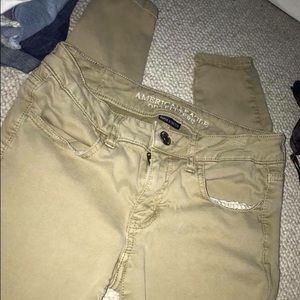 2 pair of American eagle skinny pants